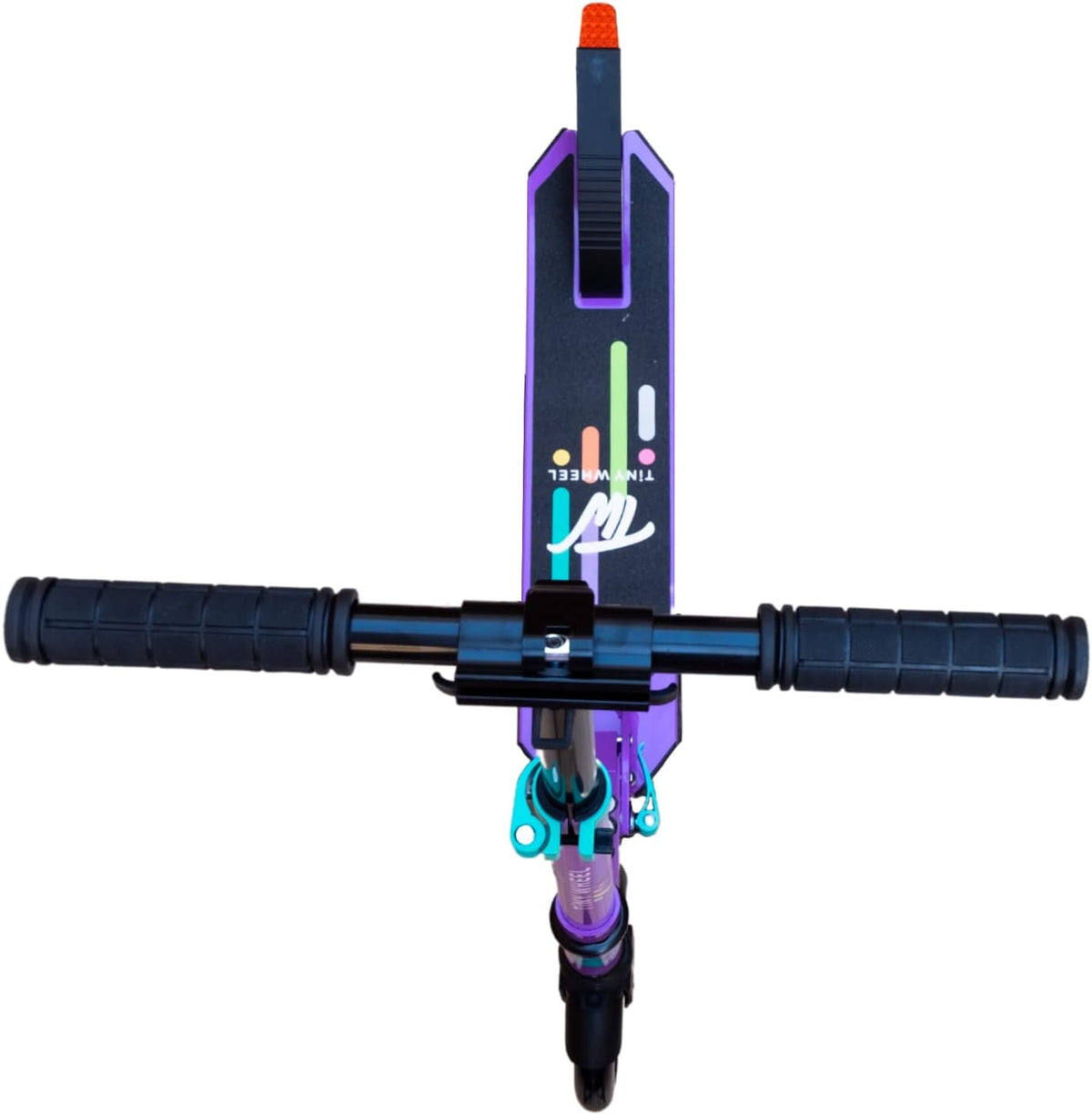 تايني ويل سكوتر بنفسجي عجلاتين قابل للطي سكوتر عجلتين Tiny Wheel