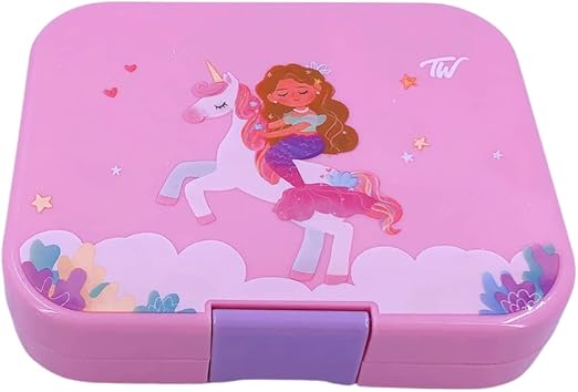 تايني ويل صندوق بينتو يونيكورن 4 اقسام أدوات مدرسية Tiny Wheel