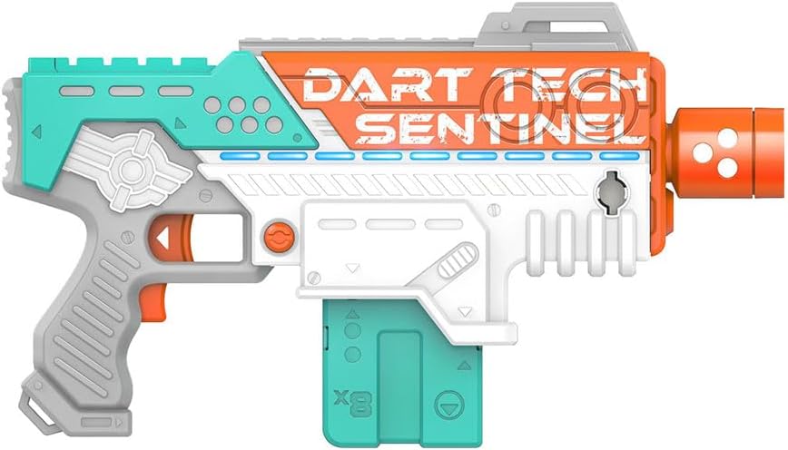 دارت تيك مسدس سينتينيل مع سهام مسدسات مطاطية Dart Tech Fusion