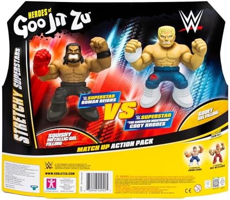 هيروز اوف جو جيت زو رومان رينز ضد كودي رودس التمدد والضغط Heroes of Goo Jit Zu