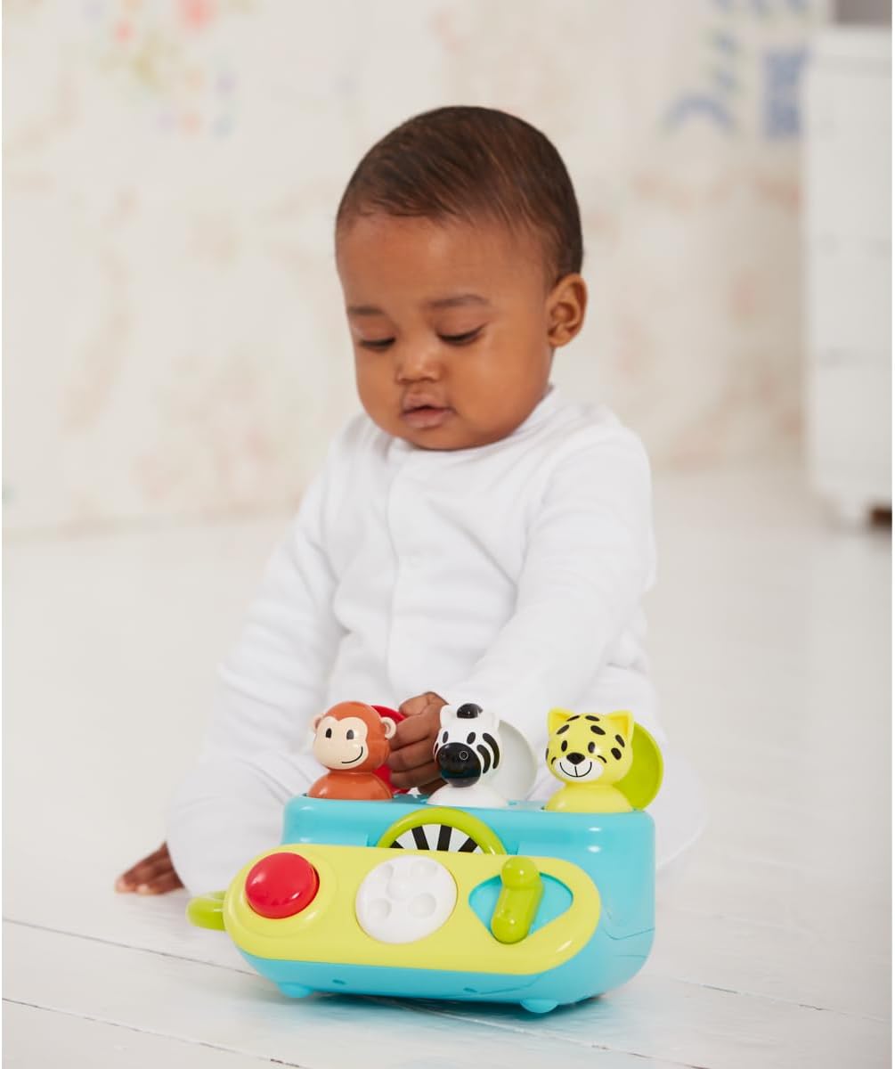 التعليم المبكر ادو لعبة حيوانات الغابة المنبثقة مواليد تفاعلي ELC