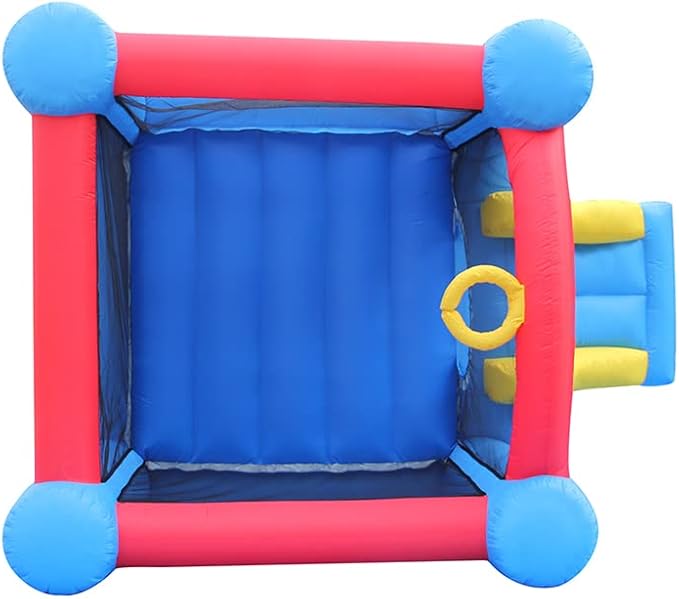 هابي هوب نطاطة مع زحليقة ,حلقة كرة سلة النطاطات Happy Hop