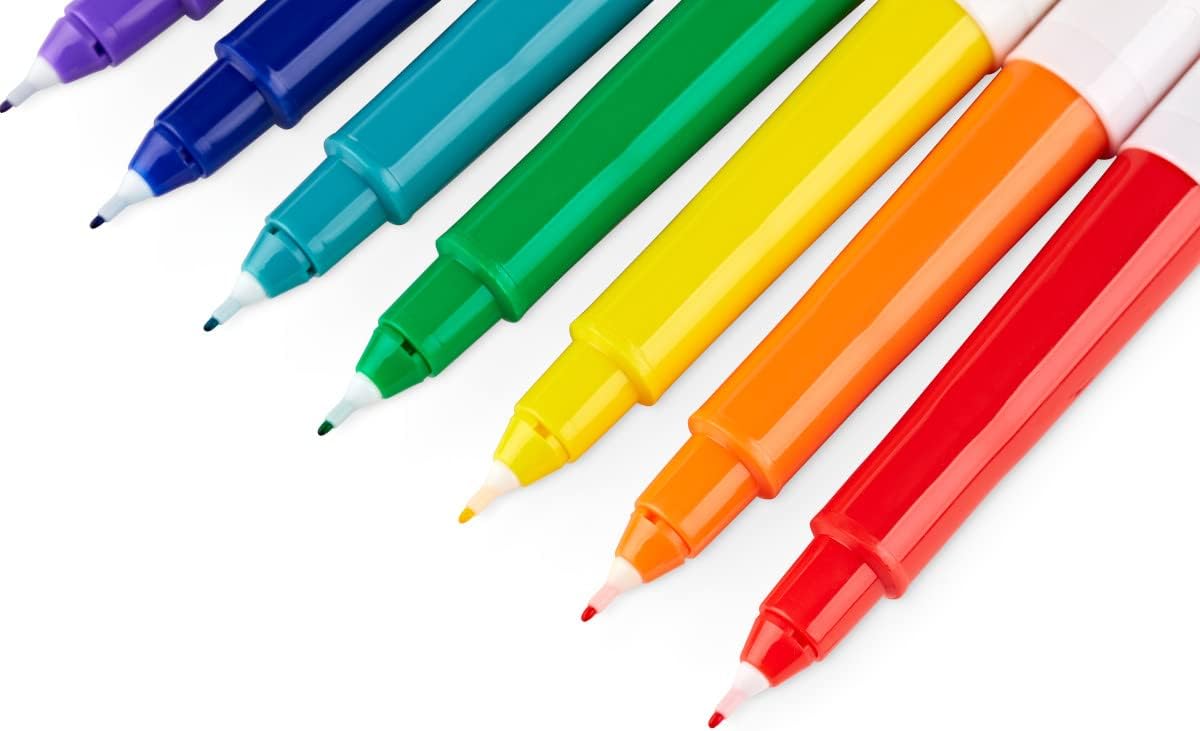 كرايولا اقلام تحديد ذو رأس دقيق للغاية رسم و تلوين Crayola
