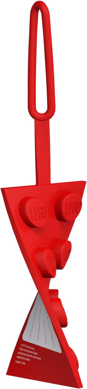 ليجو سلسلة مفاتيح مضيئة 8 سم حمراء مكعبات التركيب LEGO