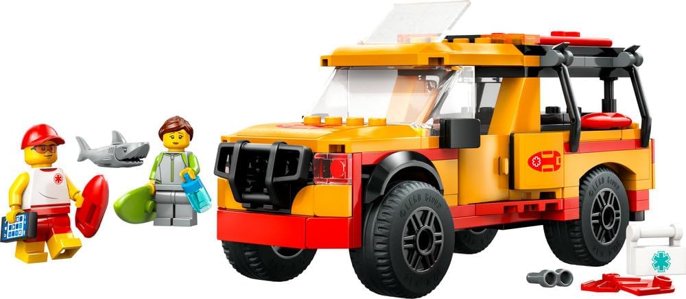 ليجو 60453 سيتي شاحنة عامل الإنقاذ مكعبات التركيب LEGO