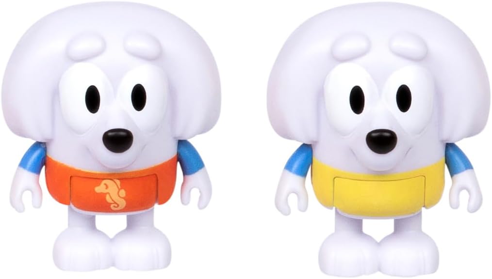 بلوي مجسمات متغيرة الالوان 4 قطع شخصيات كرتونية Bluey