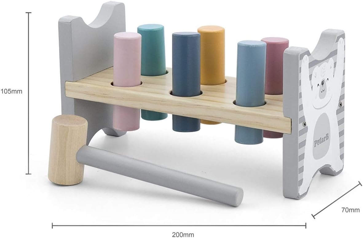 فيجا لعبة الضرب بالمطرقة الخشبية مواليد تفاعلي VIGA