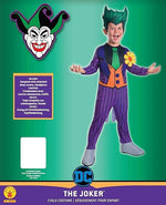 دي سي زي الجوكر 4-6 سنوات الملابس التنكرية RUBIES