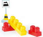 دولو مكعبات قطار 89 قطعة مكعبات التركيب Dolu