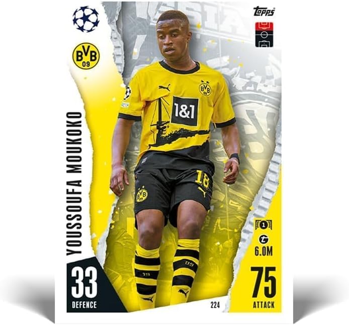 ماتش أتاكس بطاقات تداول دوري أبطال اوروبا 2023/2024 العاب البطاقات Match Attax