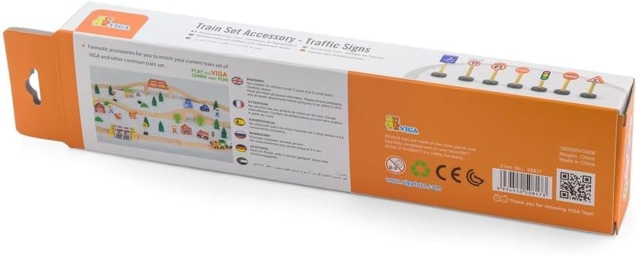 فيجا اكسسوارات قطار لافتات المرور مواليد تفاعلي VIGA