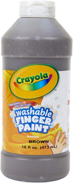 كرايولا طلاء إصبع قابل للغسل بني رسم و تلوين Crayola