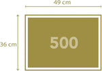 كلمنتوني بزل الحصان الأسود 500 قطعة العاب البزل Clementoni