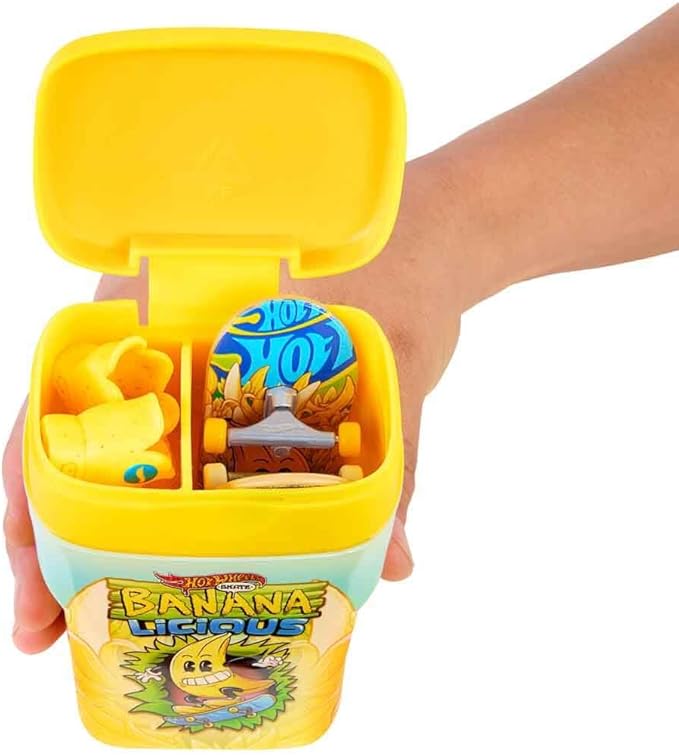 هوت ويلز سيارة حاوية نكهة موز ليشوس متنوع المركبات المتنوعه HotWheels