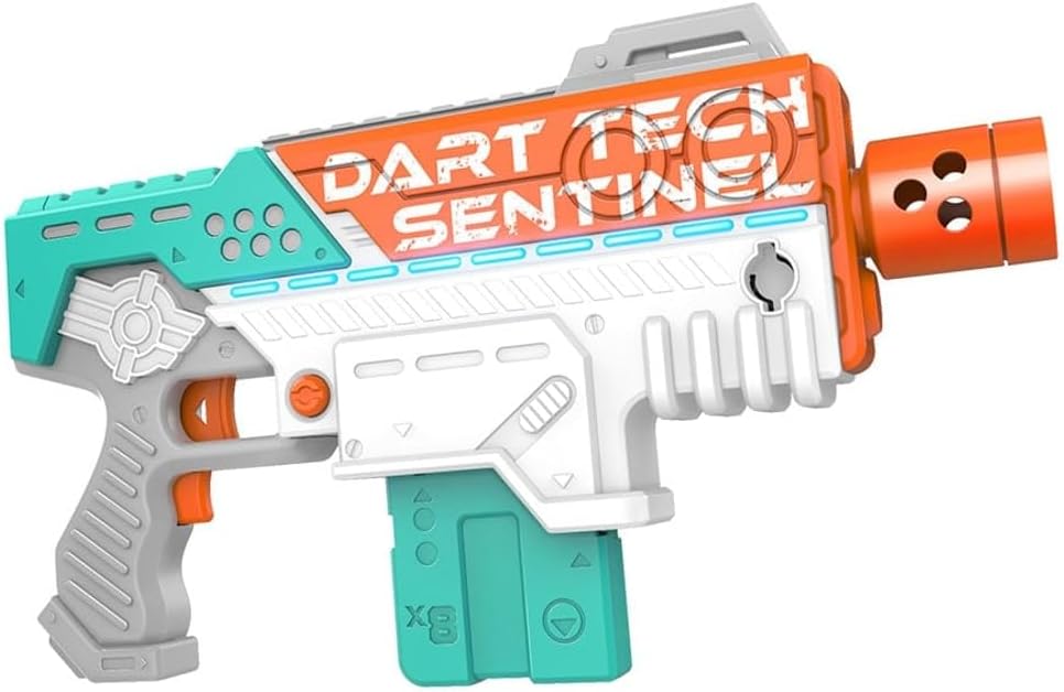 دارت تيك مسدس سينتينيل مع سهام مسدسات مطاطية Dart Tech Fusion