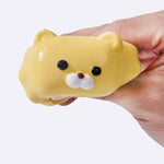 تابا سكوشي مكعب الأسد الأصفر القابلة للضغط التمدد والضغط TABA SQUISHY