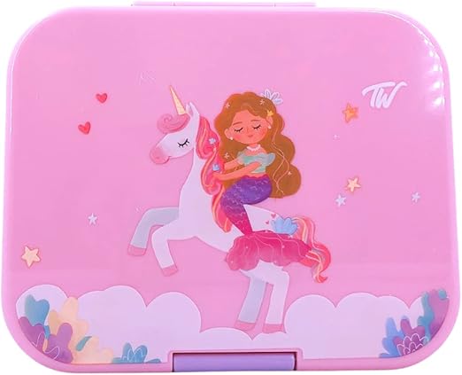 تايني ويل صندوق بينتو يونيكورن 4 اقسام أدوات مدرسية Tiny Wheel