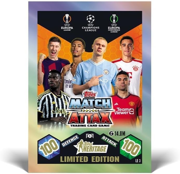 ماتش أتاكس بطاقات تداول دوري أبطال اوروبا 2023/2024 العاب البطاقات Match Attax