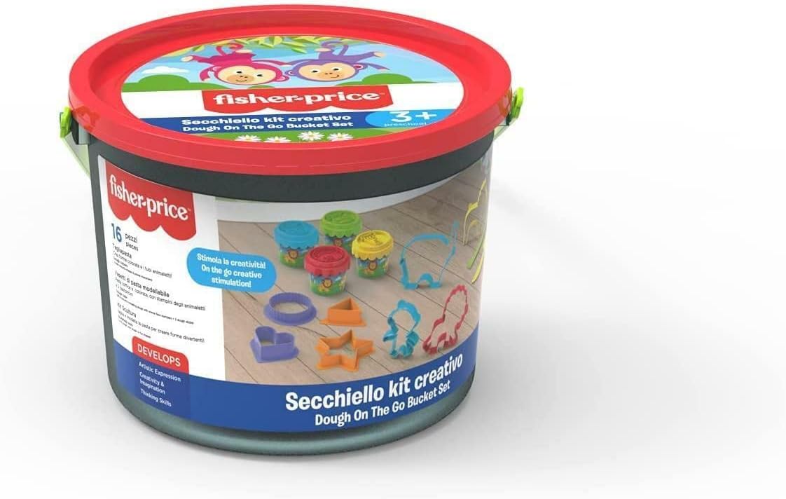 فيشر برايس دلو الصلصال الصلصال والمعجون Fisher-Price