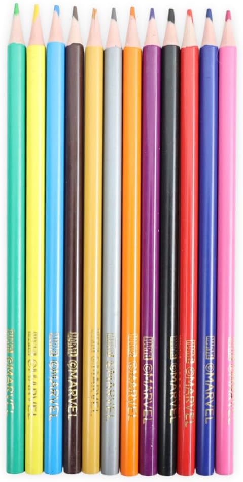 سكوديل سبايدر مان 12 قلم رصاص ملون رسم و تلوين Skoodle