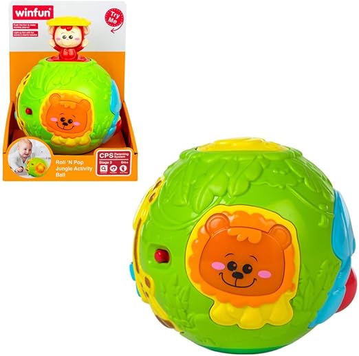وين فن كرة نشاطات رول اند بوب مواليد تفاعلي WinFun
