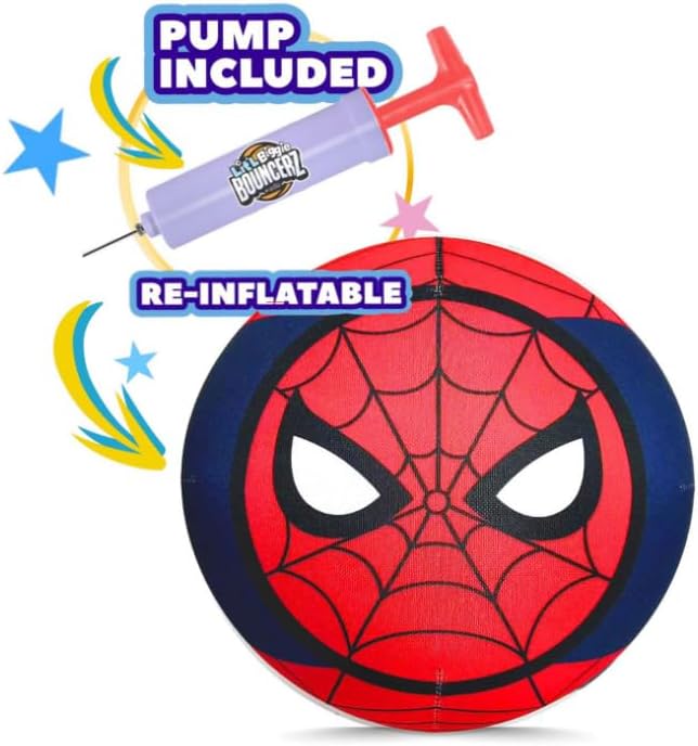 ليتل بيجي باونسر كرة سبايدر مان العاب الرياضه Litl Biggie Bouncerz