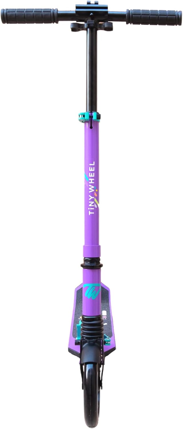 تايني ويل سكوتر بنفسجي عجلاتين قابل للطي سكوتر عجلتين Tiny Wheel
