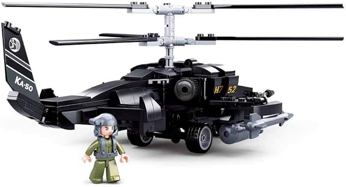 سلوبان الهيليكوبتر الهجومية 330 قطعة مكعبات التركيب Sluban