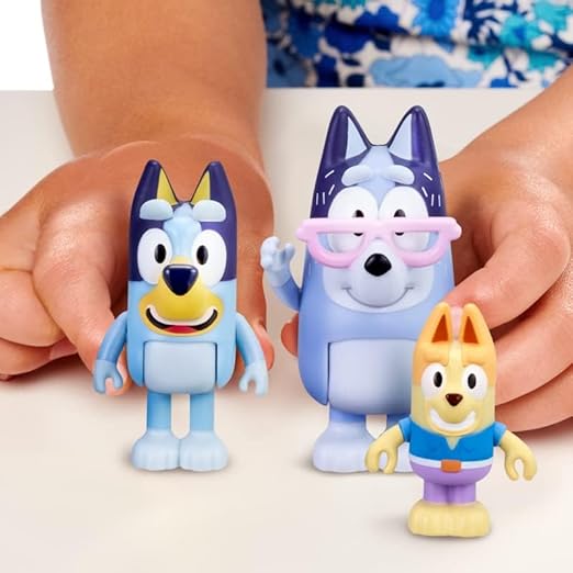 مجسمات بلوي ونانا شخصيات كرتونية Bluey