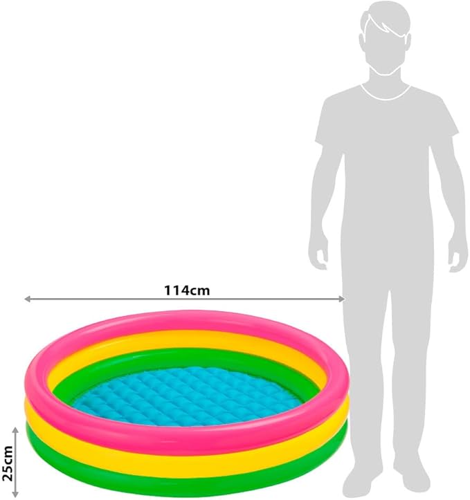 انتكس حوض سباحة قوس قزح المسابح الخارجية Intex