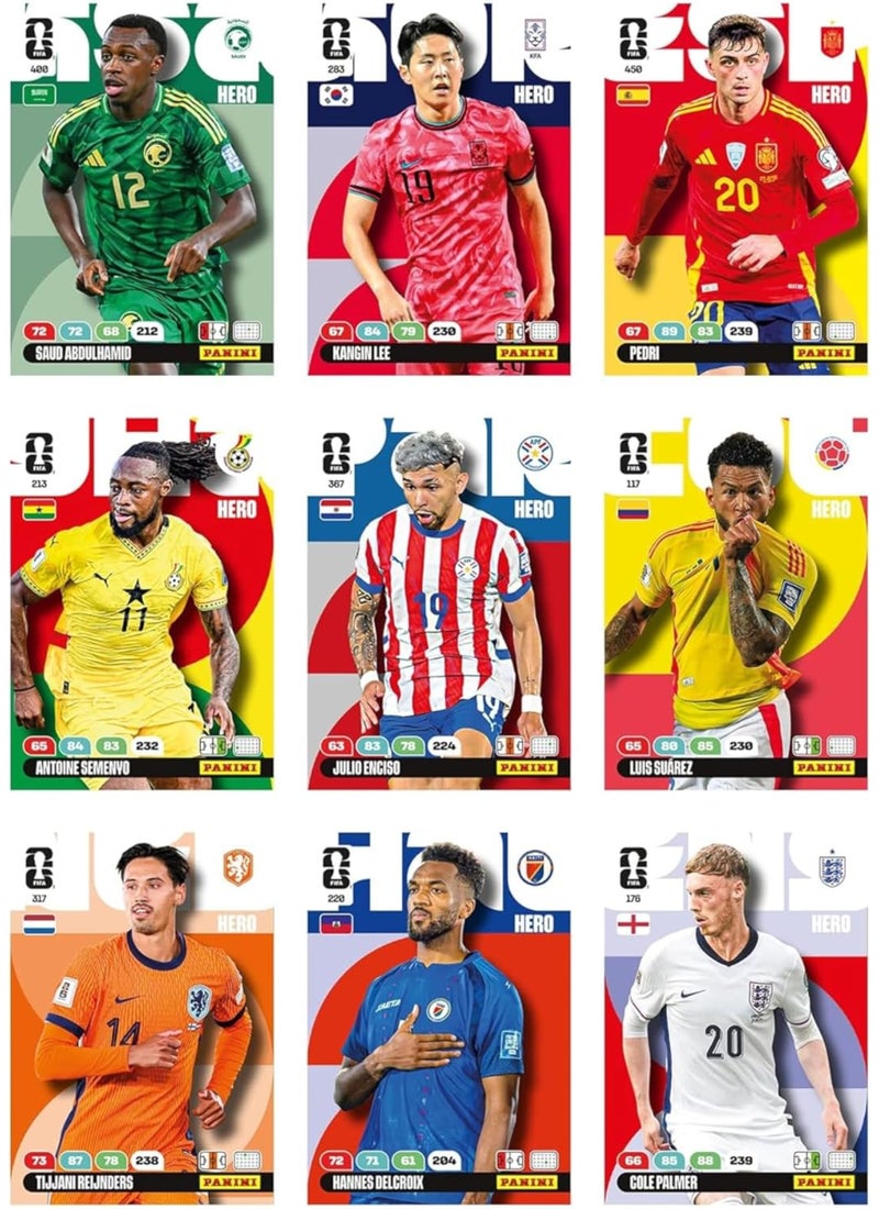 ادرينالين باك إكس إل لكأس العالم 2026 العاب البطاقات PANINI