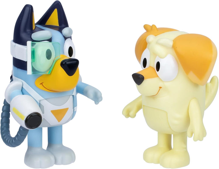 مجسم بلوي قطعتين شخصيات كرتونية Bluey