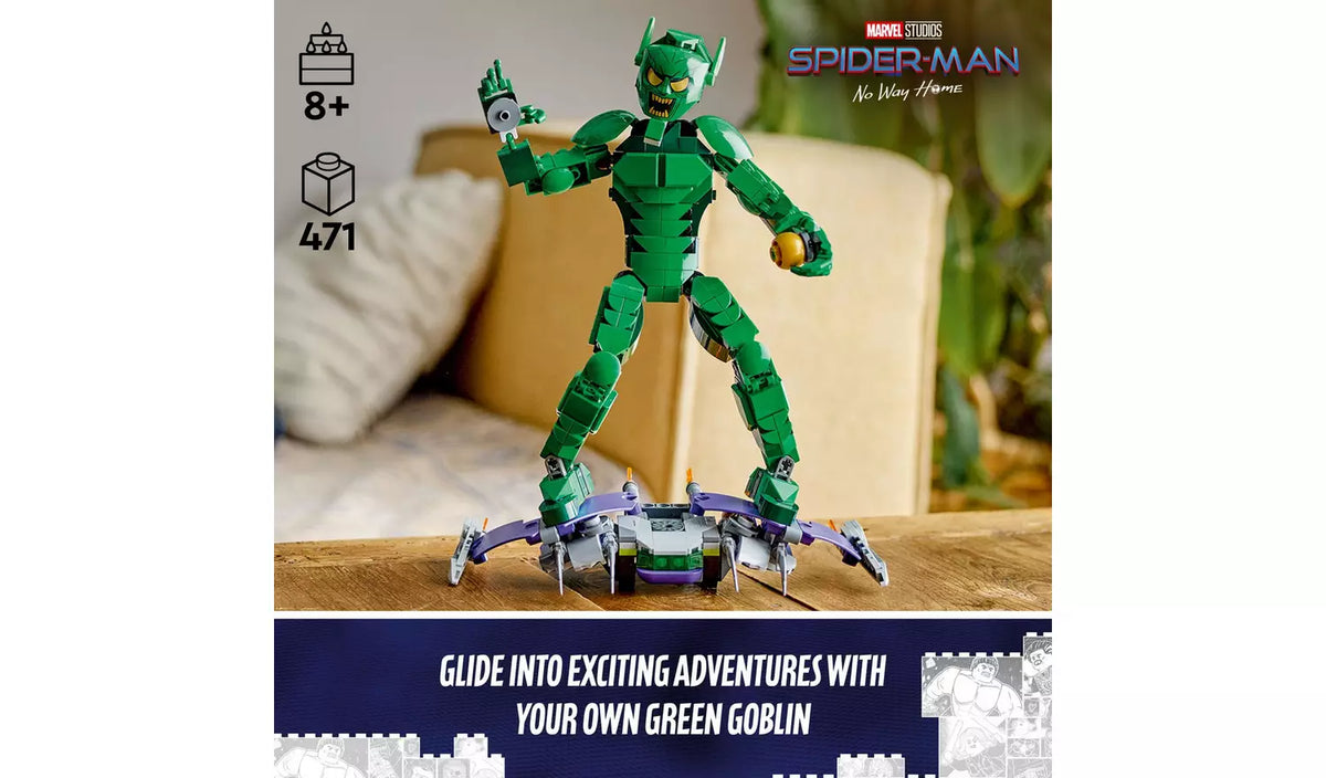 ليجو مارفل لعبة جرين جوبلين للبناء مكعبات التركيب LEGO