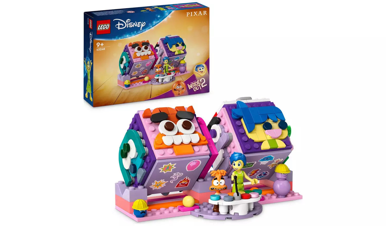 ليجو مكعبات بناء مكعبات المزاج إنسايد أوت مكعبات التركيب LEGO