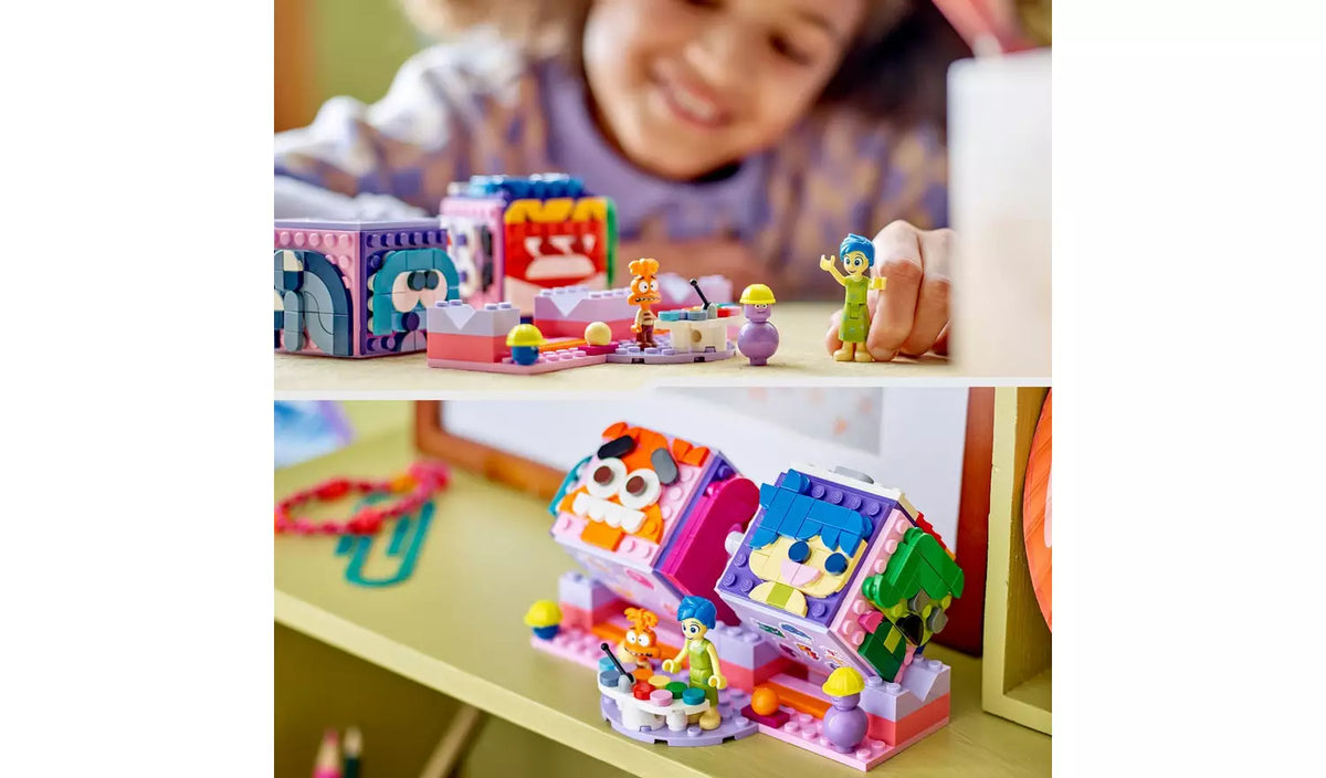 ليجو مكعبات بناء مكعبات المزاج إنسايد أوت مكعبات التركيب LEGO