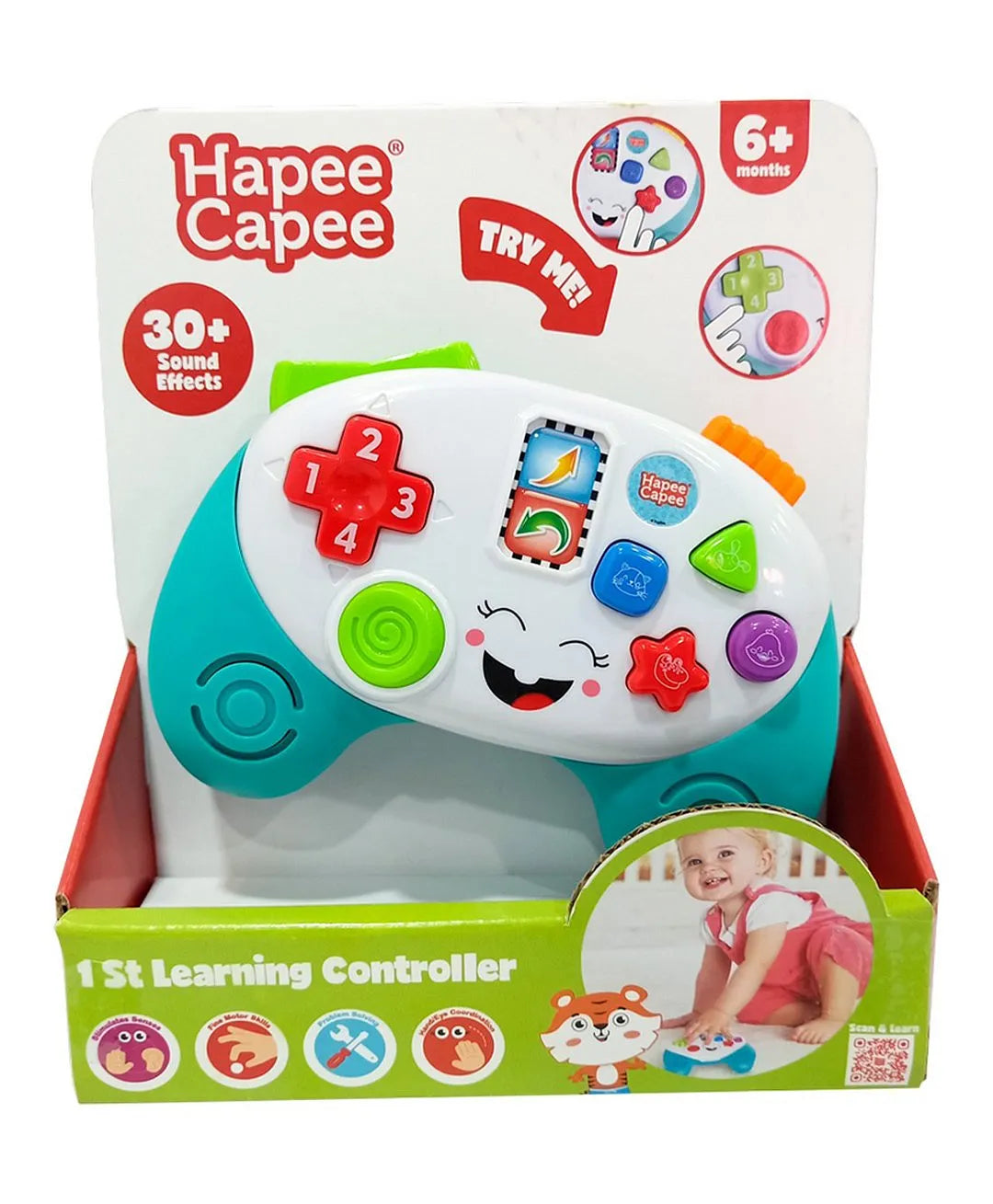هابي كابي لعبة أول جهاز تحكم تعليمي تعليمي تفاعلي Hapee Capee