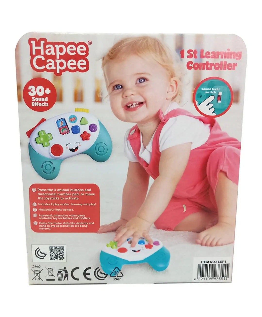 هابي كابي لعبة أول جهاز تحكم تعليمي تعليمي تفاعلي Hapee Capee
