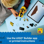 ليجو 60487 سيتي سيارة التاكسي الأصفر مكعبات التركيب LEGO
