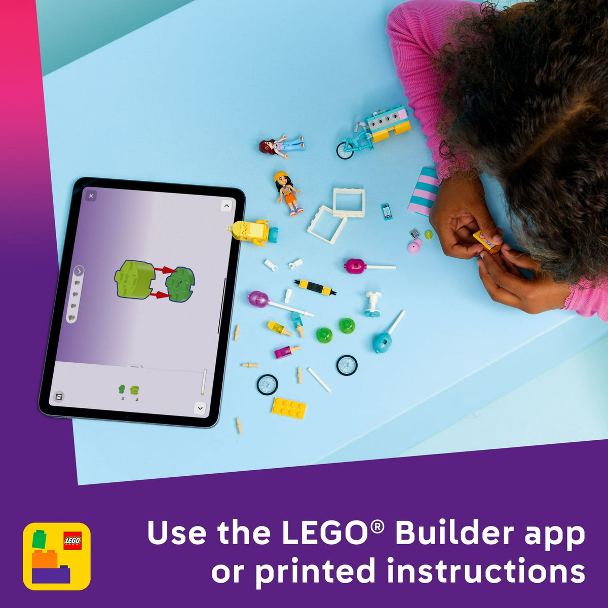 ليجو 42692 فريندز كشك بيع الآيس كريم مكعبات التركيب LEGO