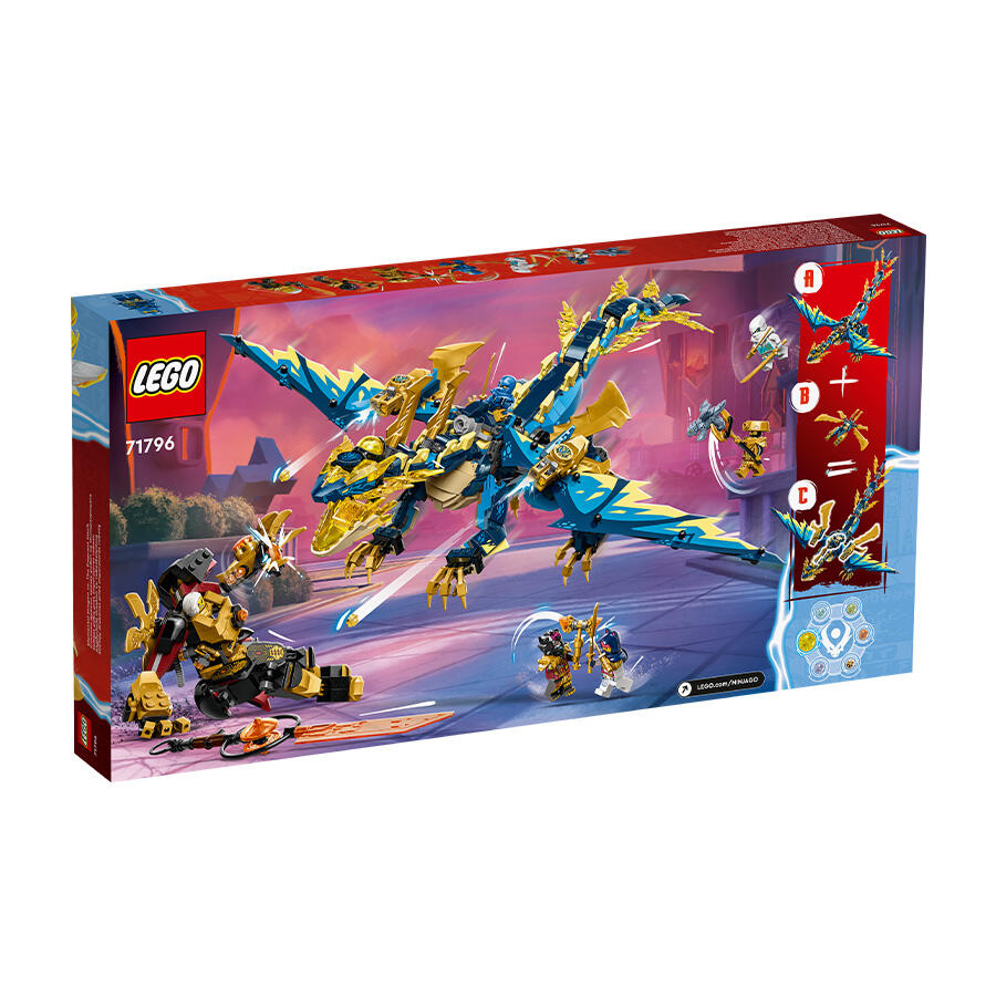 ليجو نينجاغو لعبة اليمنتال دراغون ضد الامبراطورة الميكانيكية مكعبات التركيب LEGO