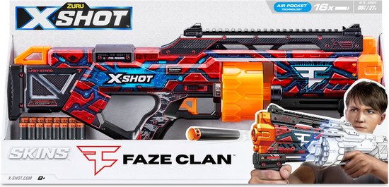 اكس شوت بندقية فيز كلان مسدسات مطاطية Zuru