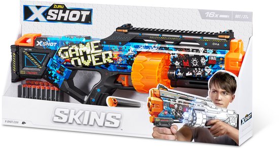 اكس شوت مسدس سكينز لاست ستاند مسدسات مطاطية Zuru