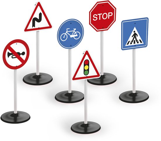 دولو اشارات ولوحات طريق مركبات الأطفال Dolu