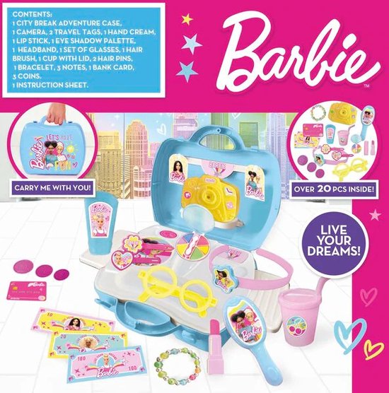 حقيبة ملحقات باربي تقمص الأدوار Barbie