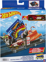 هوت ويلز مجموعة السكك اشكال متنوعة مركبات مع مسار HotWheels