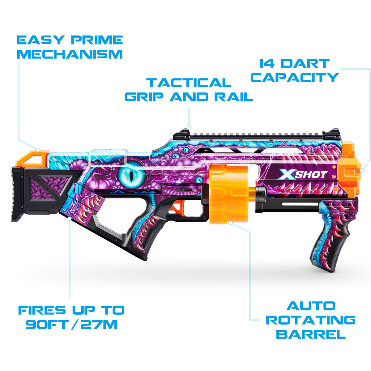 اكس شوت سكينز لاست ستاند مسدسات مطاطية Zuru