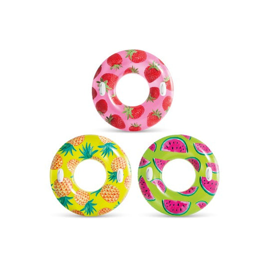 انتكس عوامة سباحه الفواكه اشكال متنوعه 107 سم عوامات ومراتب Intex