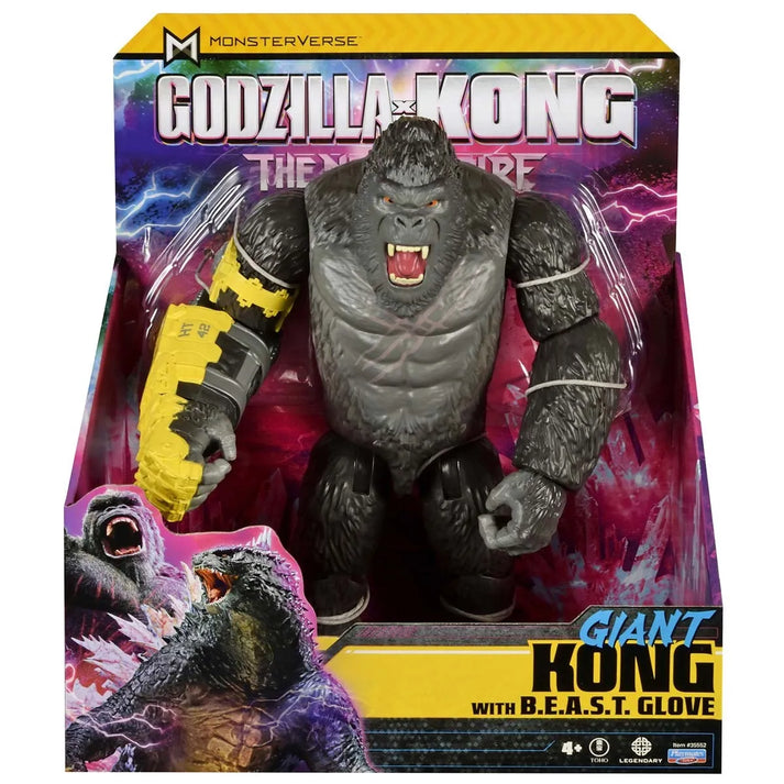 غودزيلا ضد كونج مجسم كينج كونج مع قفاز 28سم مجسمات الحيوانات Godzilla X Kong