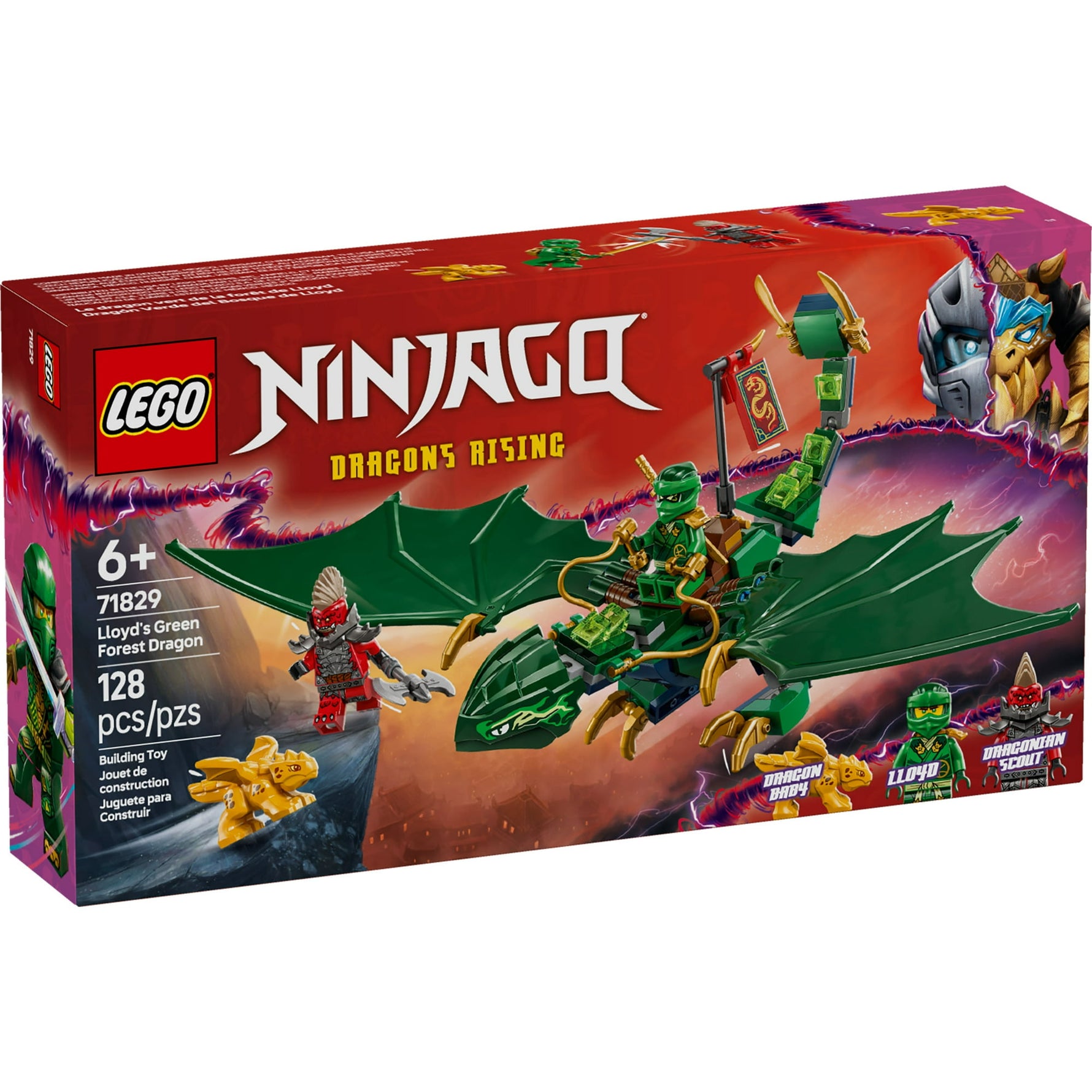 ليجو 71829 نينجاغو لويدز جرين فورست مكعبات التركيب LEGO