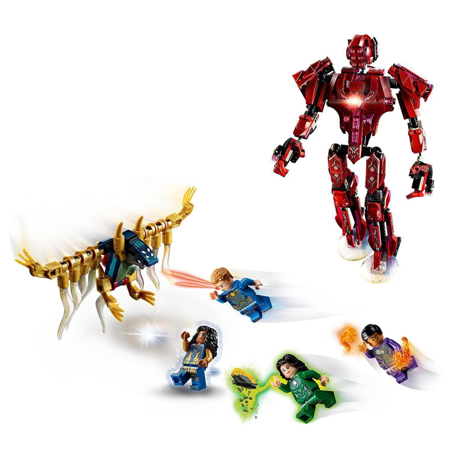 ليجو 76155 مارفل اريشيمز شادو مكعبات التركيب LEGO
